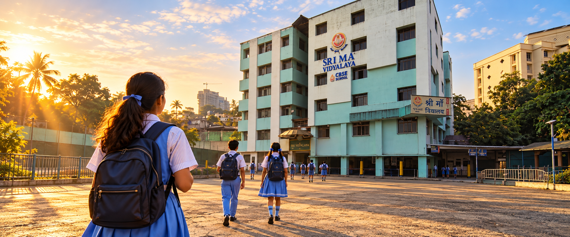 Sri Ma Vidyalaya campus building